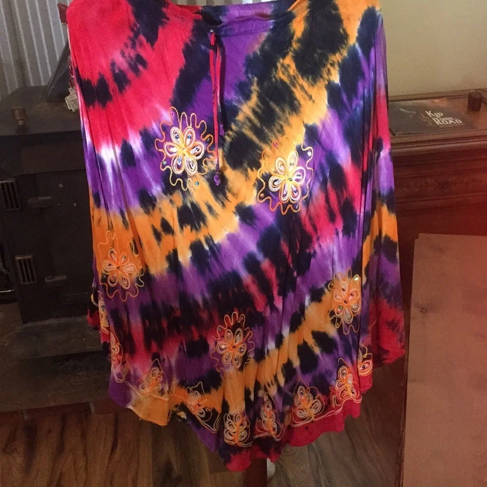 Riviera Sun TyeDye Skirt